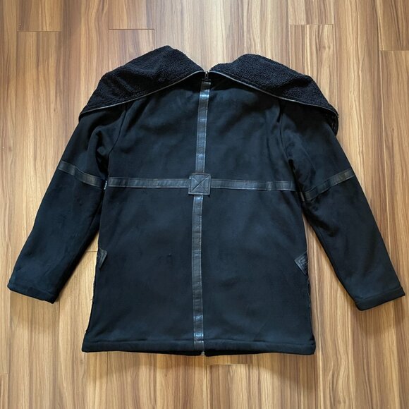 Disturbia Banshee black hooded coat winter autumn - Picture 5 of 6